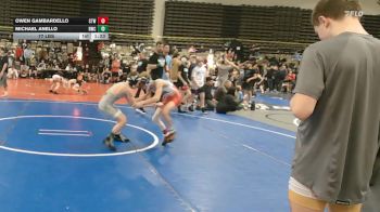77 lbs Rr Rnd 8 - Owen Gambardello, CTWHALE Beluga - MSE vs Michael Anello, Ruthless Blue - MSE