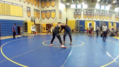 285 lbs Cons. Round 5 - Josh Ramirez, Ridge Community High School vs Jermael Paul *, Unattached