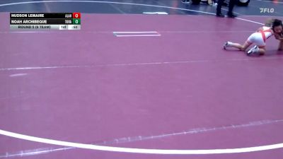 56 lbs Round 5 (6 Team) - Noah Archibeque, Top Rank vs Hudson Lemaire, Alabama Hammers