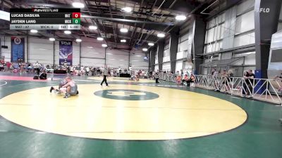 135 lbs Rr Rnd 2 - Lucas DaSilva, Mat Warriors Blue vs Jayden Lang, Micky's Maniacs Grey