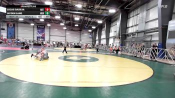 135 lbs Rr Rnd 2 - Lucas DaSilva, Mat Warriors Blue vs Jayden Lang, Micky's Maniacs Grey