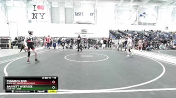 99 lbs 3rd Place Match - Tennison Eiss, Black Belt Wrestling Academy vs Barrett Weerbee, Club Not Listed