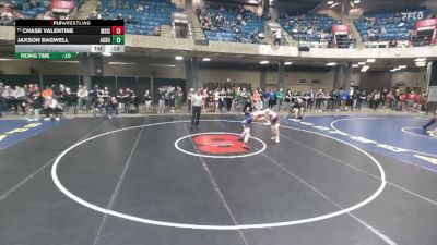 132 lbs Cons. Round 3 - Chase Valentine, Morris vs Jaxson Bagwell, Mattoon