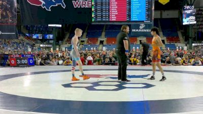 113 lbs Champ. Rd Of 128 - Daniel Alire, AZ vs Pierce Hurd, SD