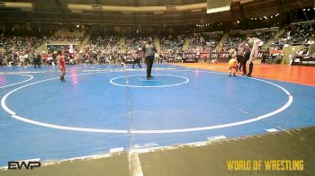 46 lbs Consi Of 8 #1 - Canton Cargill, Duncan Demon Wrestling vs Clark Ballay, Grindhouse Wrestling