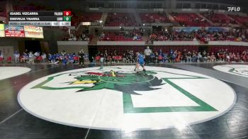 155 lbs Round 2 - Quarters & 1st Wb (16 Team) - Enevelia Ybarra, Lubbock vs Isabel Vizcarra, Amarillo Palo Duro