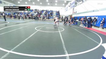 100 lbs Cons. Round 5 - Ariana Valladares, Dos Pueblos vs Annyssa Morales, Camarillo