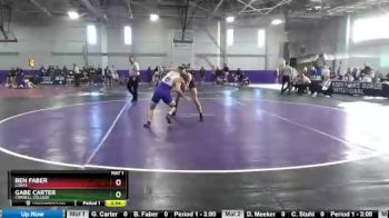 157 lbs Cons. Round 3 - Gabe Carter, Cornell College vs Ben Faber, Loras