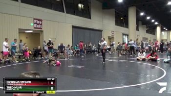 40 lbs Placement Matches (16 Team) - Theo Nuar, Rabbit WC vs Nicholas Steiner, The Untouchables