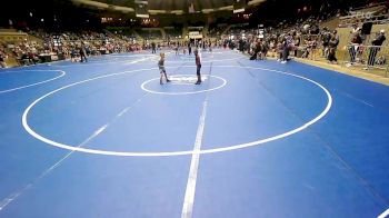 49 lbs Quarterfinal - Terron Owens, North Mabee Team Stampede vs Mason McCuistion, Pryor Tigers