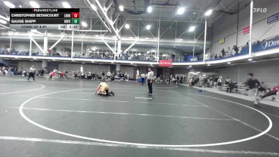 133 lbs Consi Of 8 #1 - Christopher Betancourt, Long Island vs Gauge Shipp, Hofstra