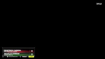 125 lbs Cons. Round 6 - Nicholas Sorrow, Hudson Area HS vs Demetrios Carrera, Fitz Wrestling Academy