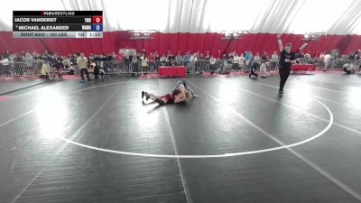 150 lbs Champ. Rd Of 16 - JACOB VANDERIET, Team Missouri Select vs Michael Alexander, Warriors Warehouse