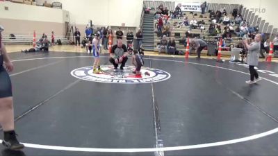 55 lbs Cons. Semi - Geremy Thompson, Owatonna Wrestling Academy vs Cruz Kelly, Bison Wrestling Club