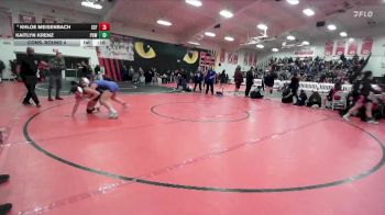 140 lbs Cons. Round 4 - Khloe Meisenbach, South San Francisco vs Kaitlyn Krenz, Poway
