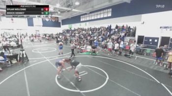 157 lbs Champ. Round 3 - Brock Kenney, Trabuco Hills vs Sylar Welcome, Centennial Corona