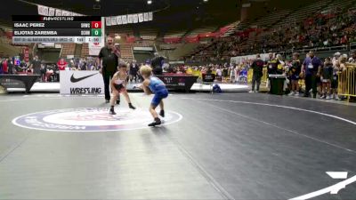 Quarters - Eljotas Zaremba, So Cal Hammers Wrestling vs Isaac Perez, Savage House Wrestling Club
