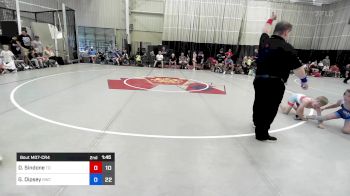 76 lbs Final - Dominick Sindone, Team Ohio vs Georgie Dipsey, Ruthless WC MS