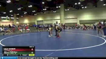 165 lbs Round 4 (10 Team) - Bella Porcelli, Iowa Pin-A-Sarus vs Lilly Yambor, The Angels