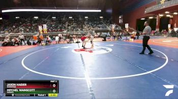 3A-138 lbs Cons. Round 1 - Mitchel Wainscott, Powell vs Jaxon Haider, Evanston