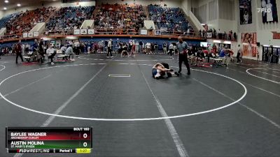 106 lbs Quarterfinal - Austin Molina, St. Mary`s Ryken vs Baylee Wagner, Archbishop Curley