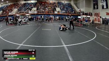 106 lbs Quarterfinal - Austin Molina, St. Mary`s Ryken vs Baylee Wagner, Archbishop Curley