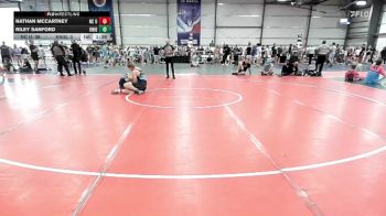160 lbs Rr Rnd 3 - Nathan McCartney, NC United vs Riley Sanford, Knights Wrestling Club-Black