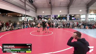 83 lbs Cons. Round 1 - Ewan Kryder, Scots Wrestling Club vs Kendall Fitzsimmons, NTX Wrestling