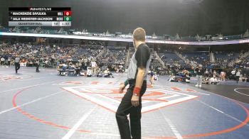 8A - 126 lbs Quarterfinal - Mackenzie Sivulka, Millbrook vs Jala Webster-Jackson, Mallard Creek High School