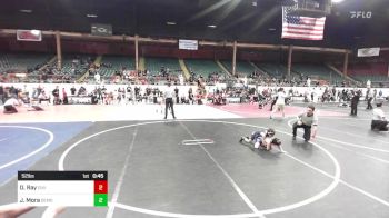 52 lbs Round Of 16 - Daxton Ray, Division Bell Wrestling vs Jayden Mora, Demon WC