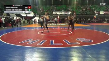 7A 285 lbs Cons. Round 3 - Hunter Montgomery, Tuscaloosa County vs Jaidyn Johnson, Sparkman