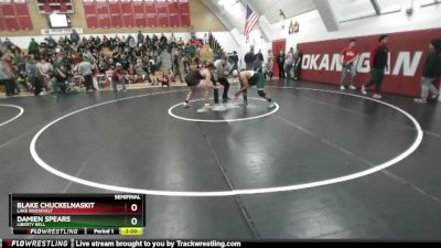 215 2B Semifinal - Damien Spears, Liberty Bell vs Blake Chuckelnaskit, Lake Roosevelt