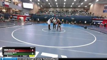 285 lbs Round 1 - Dion Stutts, Memphis University School vs Brendan Bett, Killeen Ellison