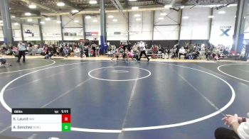 88 lbs Quarterfinal - Sarai Launit, Mat Demon WC vs Adyson Sanchez, Rogue Christian Academy