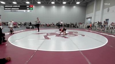 65 lbs Rr Rnd 2 - Abraham Lommler, Ohio Titan Blue - EL vs Vincent Obregon, Indiana Outlaws Red - EL