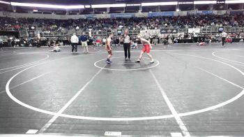 135 lbs Consi Of 4 - Greyson Andersen, Webb City Youth Wrestling vs Emmanuel Kearns, Honey Badger WC