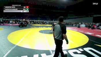 6A/5A Girls 235 1st Place Match - Katelyn Klingler, Crater Girls vs Jennifer Soto, North Salem Girls