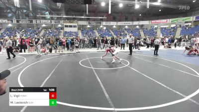 90 lbs Quarterfinal - Lance Vigil, Pomona Elite vs Matthew Laslovich, Summit WC