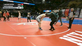 215 Class 2 lbs Cons. Semi - Vincenzo Butera, St. Clair vs Bryce Newham, Boonville