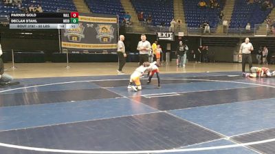 50 lbs Consy 3 - Parker Gold, Wallingford Swarthmore vs Declan Stahl, MiddWest