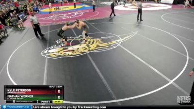 Cons. Round 1 - Nathan Werner, Elkhorn Valley vs Kyle Peterson, Raymond Central