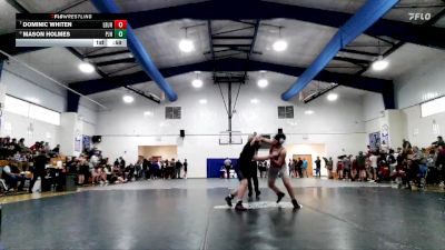 JH 150 lbs Cons. Round 2 - Mason Holmes, Purvis JH vs Dominic Whiten, Long Beach JH