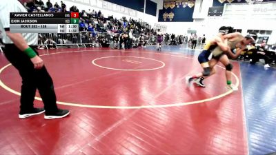 138 lbs Champ. Round 2 - Xavier Castellanos, Anaheim vs Eion Jackson, Hesperia