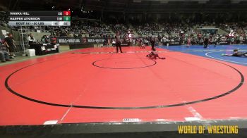50 lbs Consi Of 8 #2 - Ivanka Hill, Charlotte vs Harper Atkinson, Threestyle