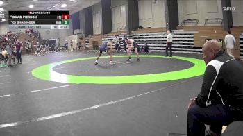 149 lbs Cons. Round 3 - CJ Shadinger, Reinhardt University vs David Pierson, St. Thomas University