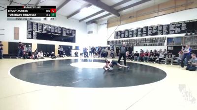 95 lbs Cons. Round 4 - Brody Acosta, Hughson vs Zachary Tirapelle, Clark