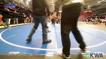 37 lbs Quarterfinal - Ryder Scott, Verdigris Youth Wrestling vs Liam Williams, Heat