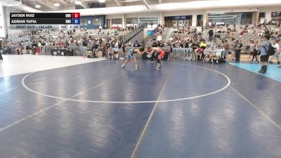 132 lbs Cons. Rd Of 32 - Jayden Ruiz, Granite Wrestling Club vs Adrian Tapia, Granite Wrestling Club