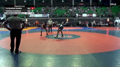 6A 138 lbs Champ. Round 1 - Ja`quarius Starks, Columbia vs Nathan Chamblin, Clay Chalkville