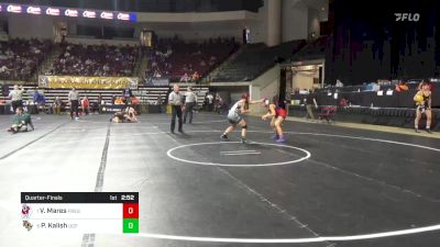 136 lbs Quarterfinal - Vanessa Mares, Fresno State (W) vs Paige Kalish, Central Florida (W)